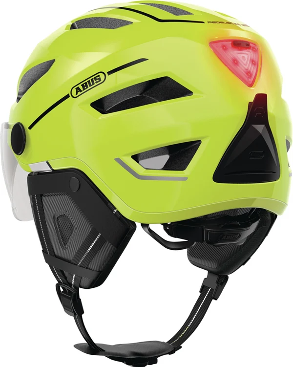Abus Pedelec 2.0 ACE Signal Yellow mit LED Rücklicht - Image 4