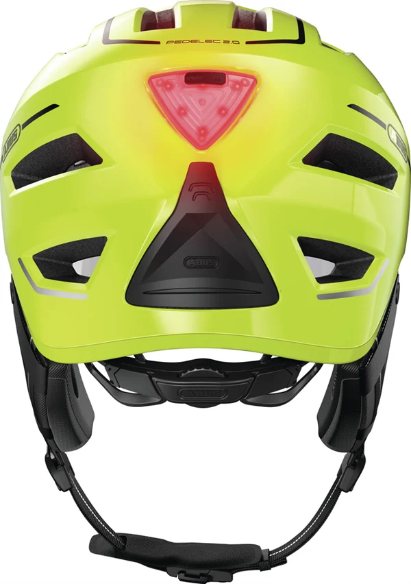 Abus Pedelec 2.0 ACE Signal Yellow mit LED Rücklicht - Image 5