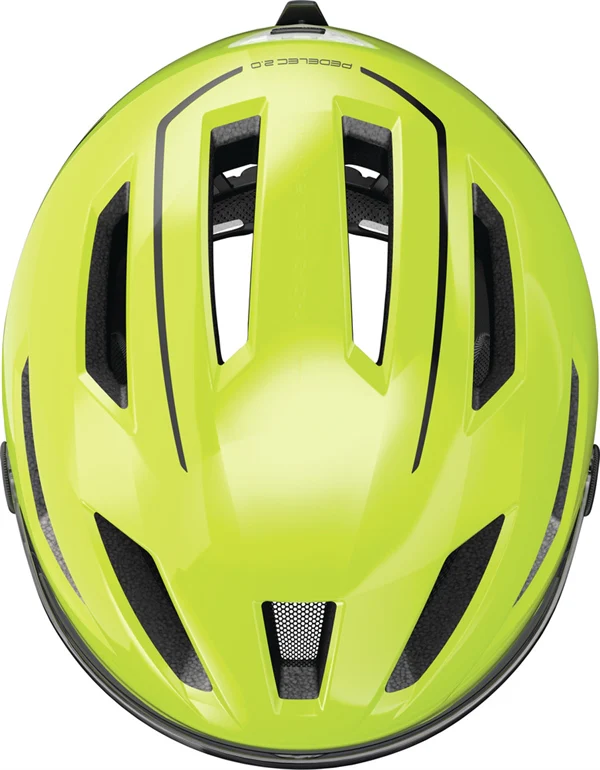 Abus Pedelec 2.0 ACE Signal Yellow mit LED Rücklicht - Image 6