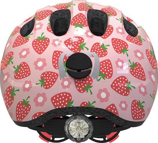Abus Smiley 2.1 Rose Strawberry mit LED Rücklicht - Image 4