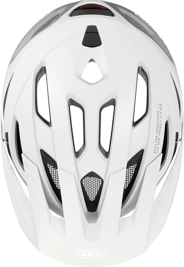Abus Urban-I 3.0 Ace Polar White LED Rücklicht - Image 4