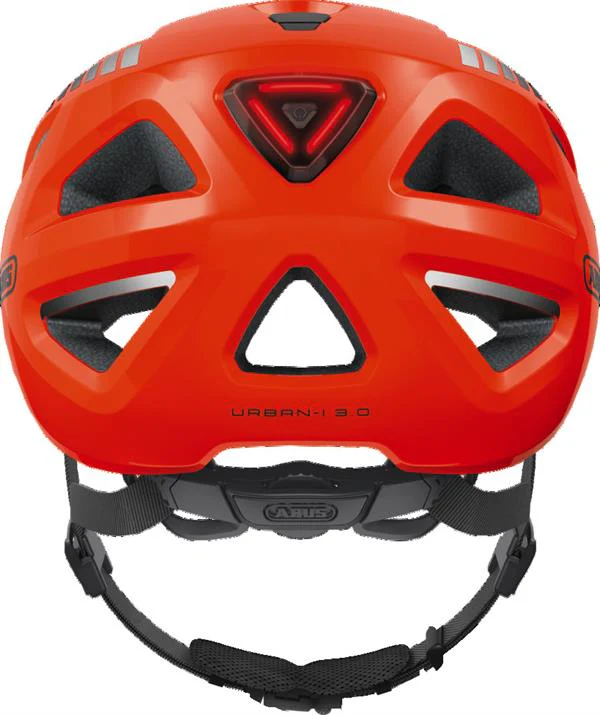 Abus Urban-I 3.0 Signal Orange mit LED Rücklicht - Image 3