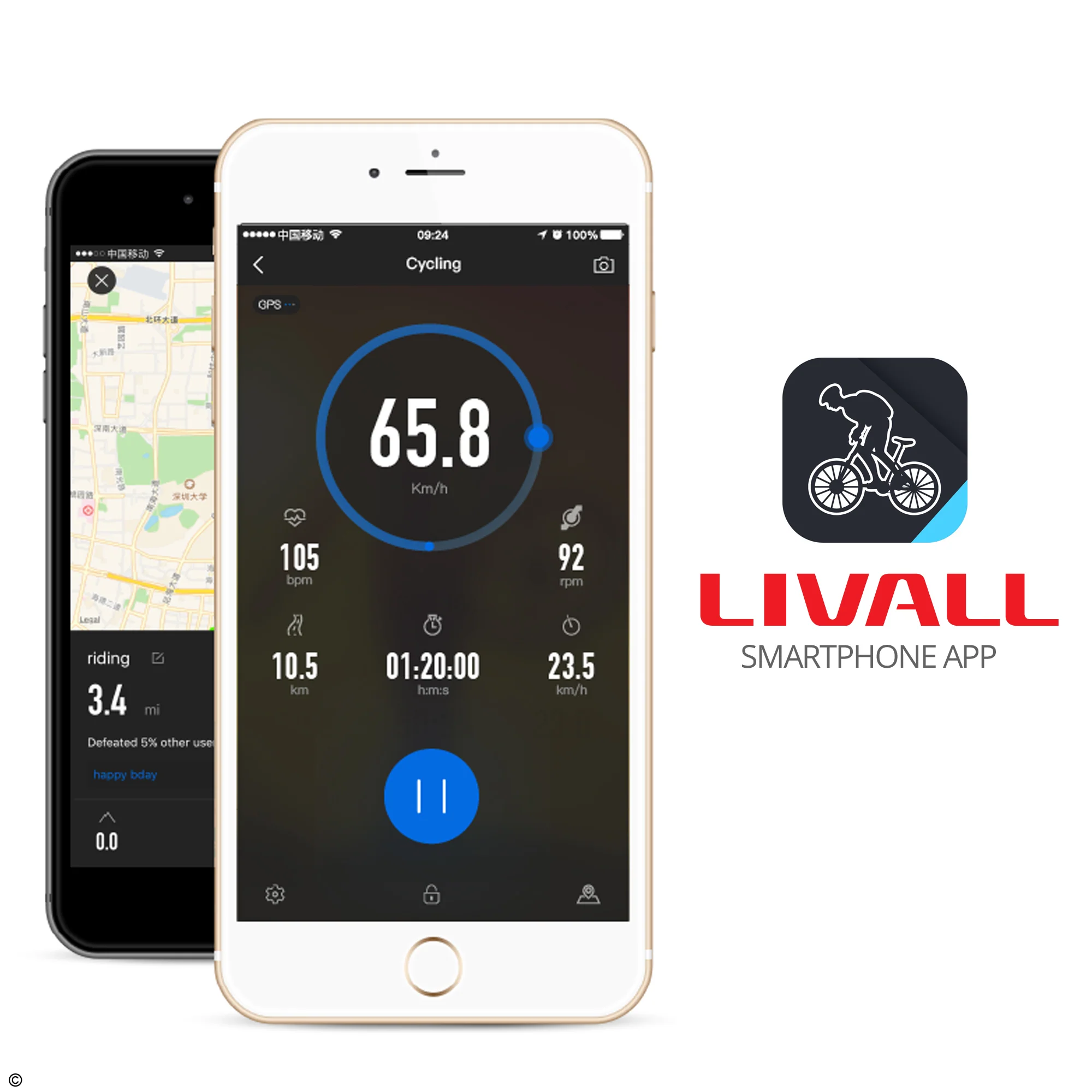 Livall MT1 Neo Black Bluetooth Led - Image 12